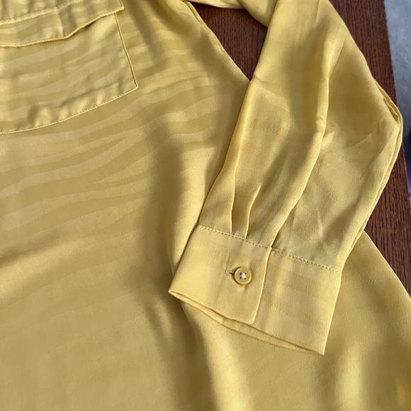 Ann Taylor Golden Yellow Blouse - Picture 3 of 5